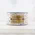 Bold Stripes, Bright Start, Brave Hearts Painted Leather Cuff Bracelet