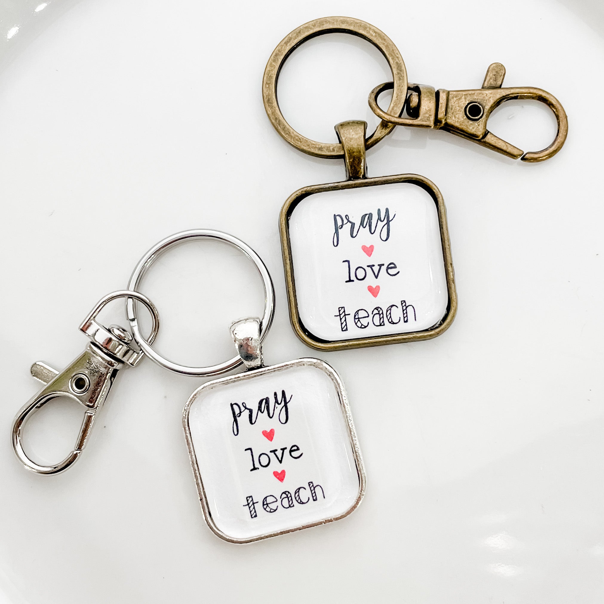 Teacher keychain hot sale