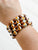 Sunflower Stretchy Beaded Bracelet