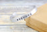 Personalized Initial Metal Cuff Bracelet