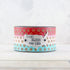 God Bless the USA Painted Leather Cuff Bracelet