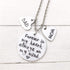 Memorial Necklace for Loss of Parents