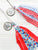 Patriotic Tassel Necklace for Women