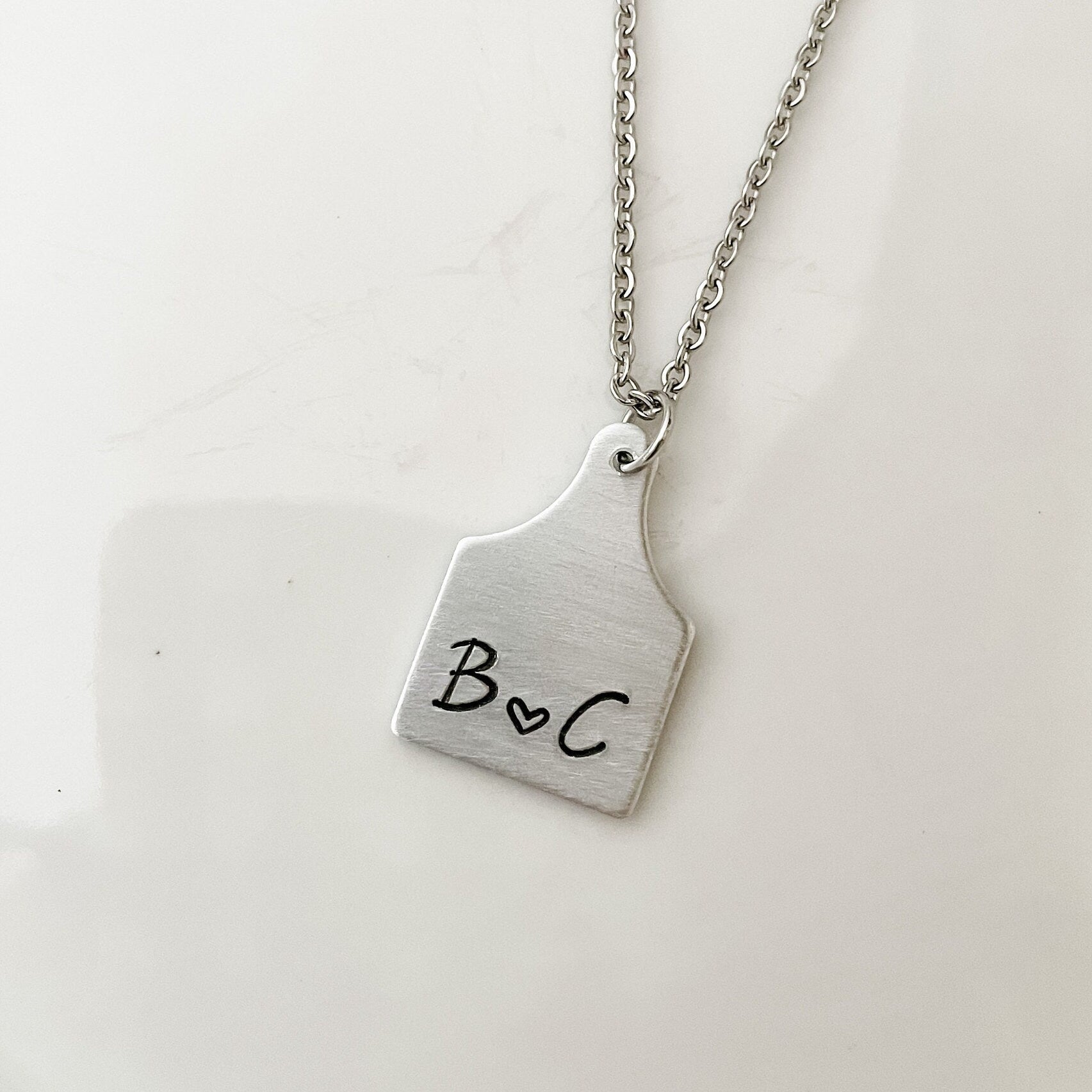Stone Cow Tag Necklace – Wooden It Be Nice 2 Shop